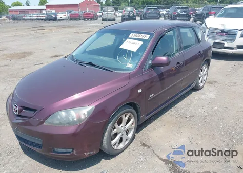 2008 Mazda Mazda3 S Sport из США, поврежденный, VIN JM1BK343281806310